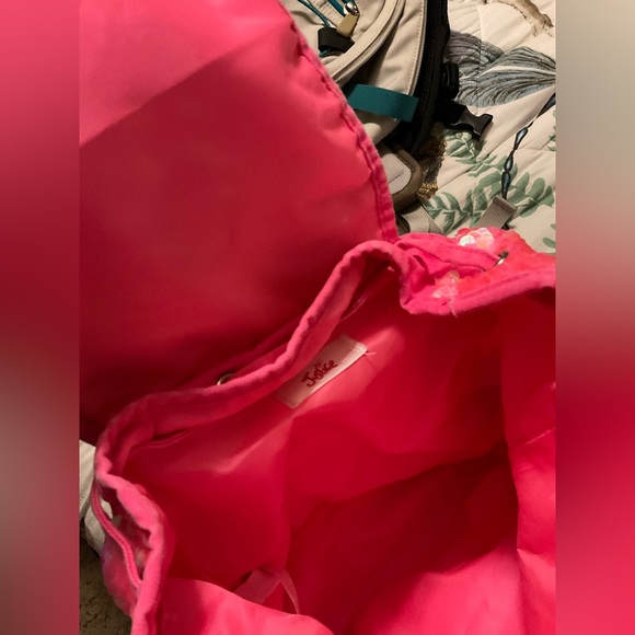 Justice sequin unicorn backpack - Picture 2 of 6